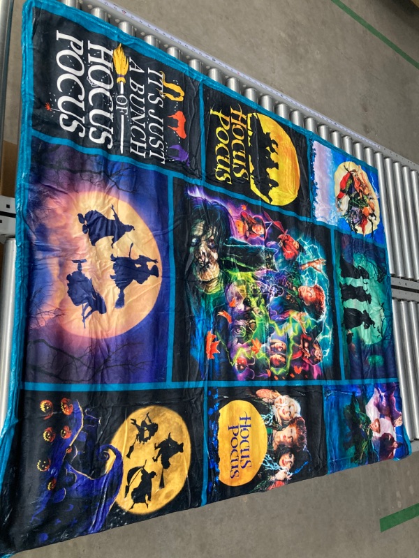 Photo 1 of *** bundle pack *** Halloween Characters Blanket Anime Flannel Fleece Blanket Lightweight All Seasons Blanket Novelty Throw Blanket for Camping Halloween Decorations Christmas Thanksgiving Gift 60"x50" ( 3 pack ) 