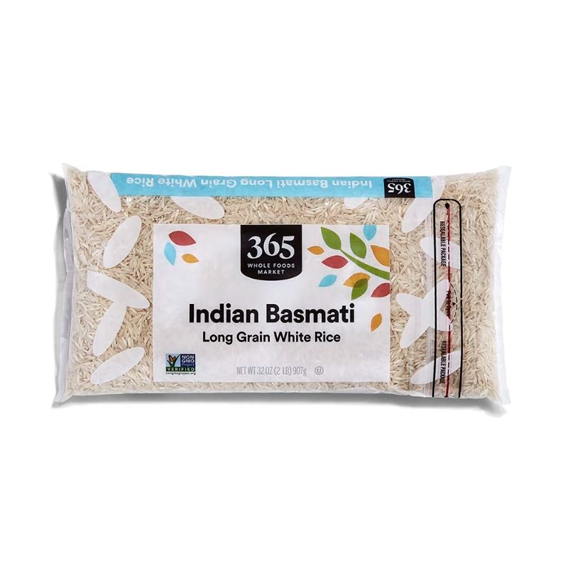 Photo 1 of *** bundle pack *** 365 by Whole Foods Market, Indian Basmati White Rice, 32 Ounce , ( 9 pack ) 