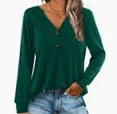 Photo 1 of (**EXAMPLE PHOTO**) Luckymore women's green shirt size XL 