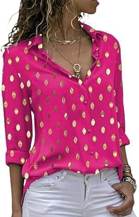 Photo 1 of Avanova Women Button Down Long Sleeve Shirts Work Business Casual Blouses Top
Defective PINK , Size Small 