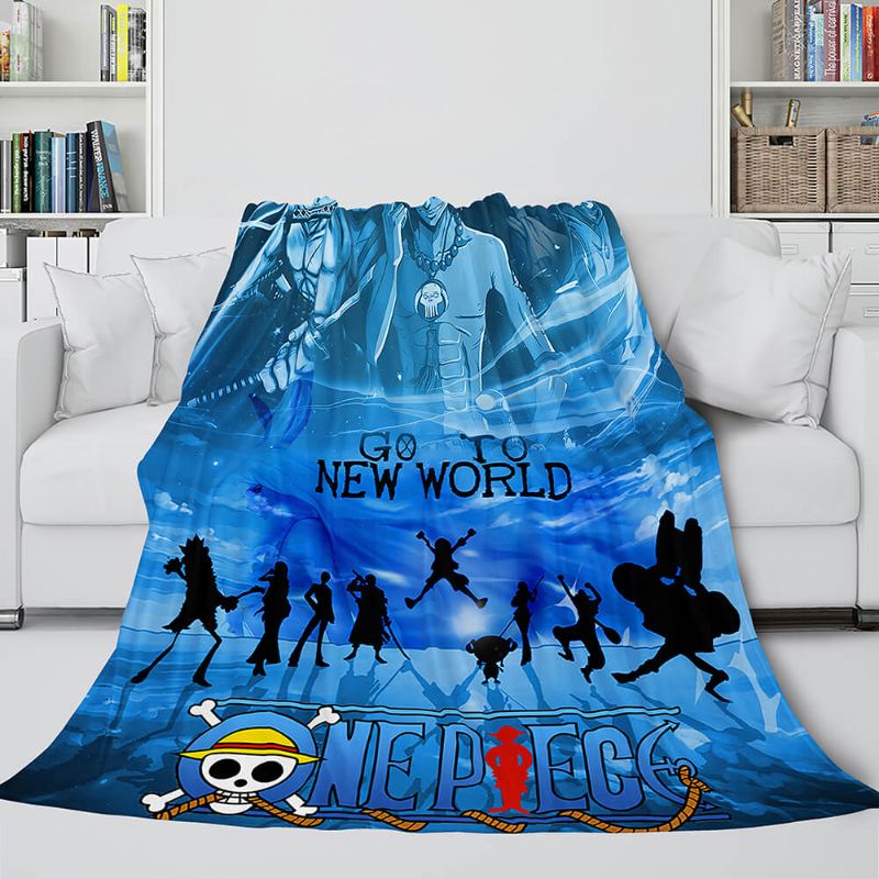 Photo 1 of (**EXAMPLE PHOTO**) Anime One Piece Blanket