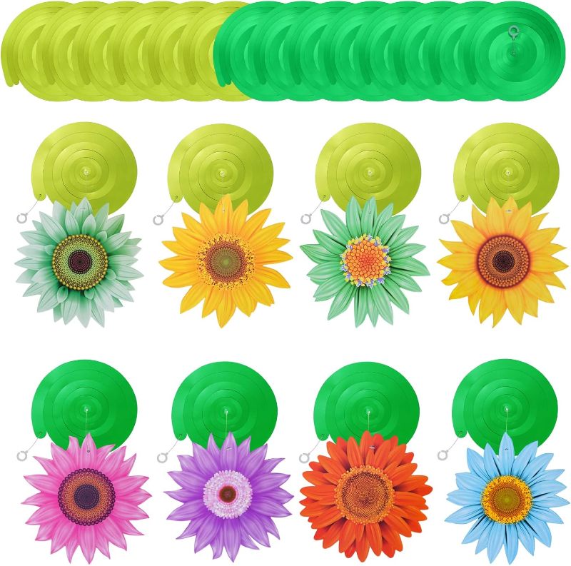Photo 1 of *** BUndle Pack *** jiebor 60Pcs Spring Flower Hanging Swirl Sunflower Summer Themed Birthday Party Decorations for Shower Wedding Office Classroom Bedroom Home Ceiling Wall Party Supplies ( 2 pack ) 