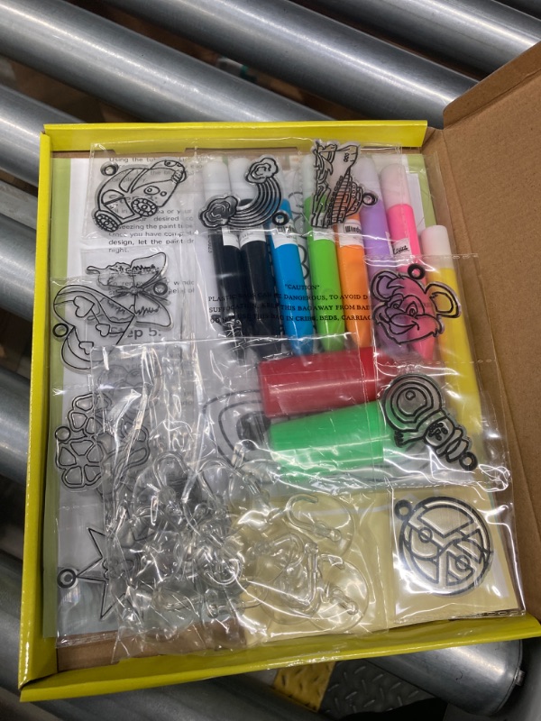 Photo 1 of *** Bundle Pack *** Sense&Play Window Art Kit for Kids - Design 20 Window Creations - Suncatchers and Window Clings - Easy-to-Use Paint Pens - Gift for 6+ Year Old ( 2 pack ) 