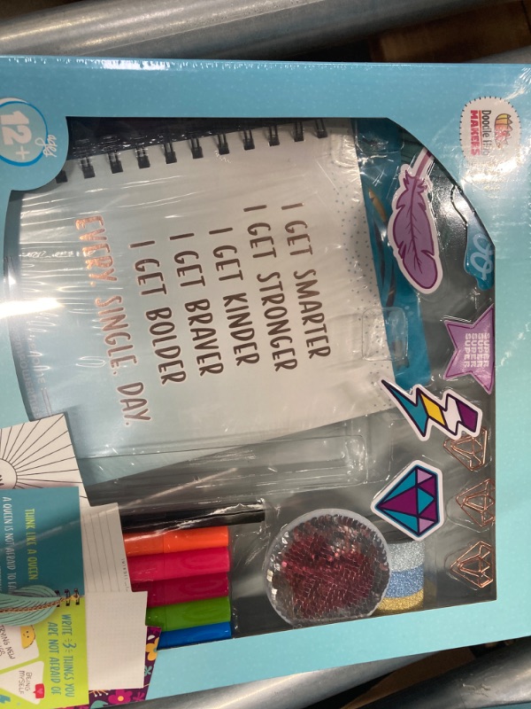 Photo 1 of *** Bundle Pack *** DIY Journal Kit for Girls-Journal for Girls, Teens, Tween-Gifts for Teen Girls 8-14 Years Old-Cool Birthday Gifts for Girls-Stationery Set, Scrapbook & Diary Supplies Set, Journaling Art Crafts Kit Empowerment Journal Kits ( 2 Pack )