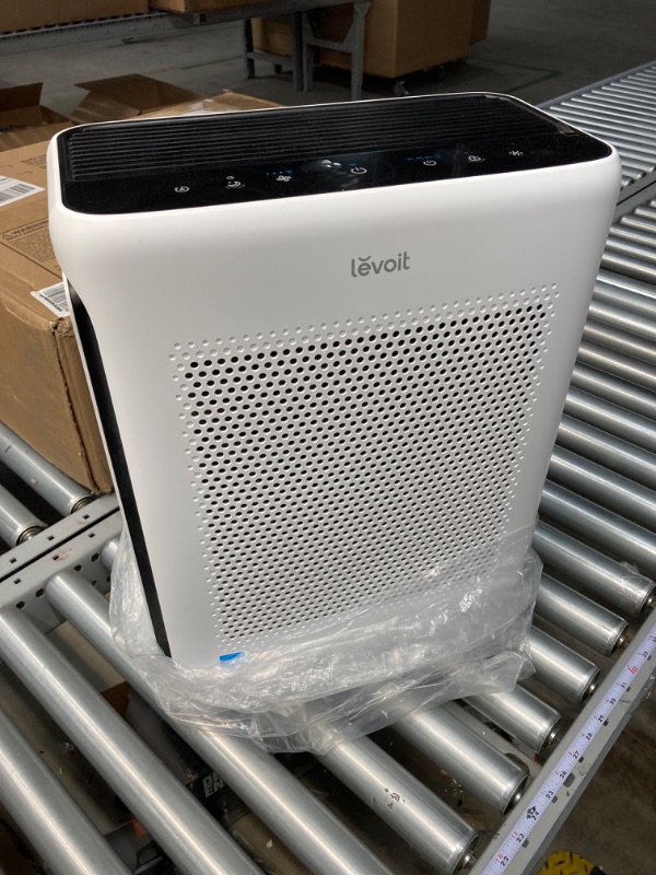 Photo 2 of LEVOIT Air Purifiers for Home Large Room Bedroom Up to 1110 Ft² with Air Quality and Light Sensors, Smart WiFi, Washable Filters, HEPA Sleep Mode for Pets, Allergies, Dust, Pollon, Vital 100S-P, White