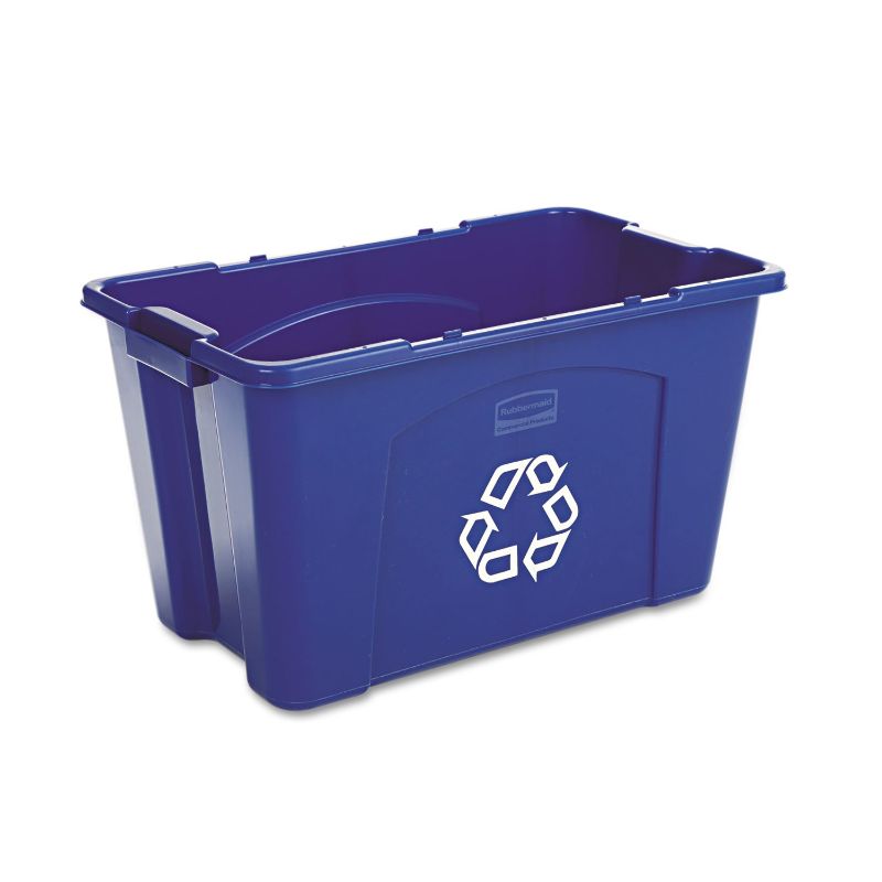 Photo 1 of BLUE RECYCLE CONTAINER