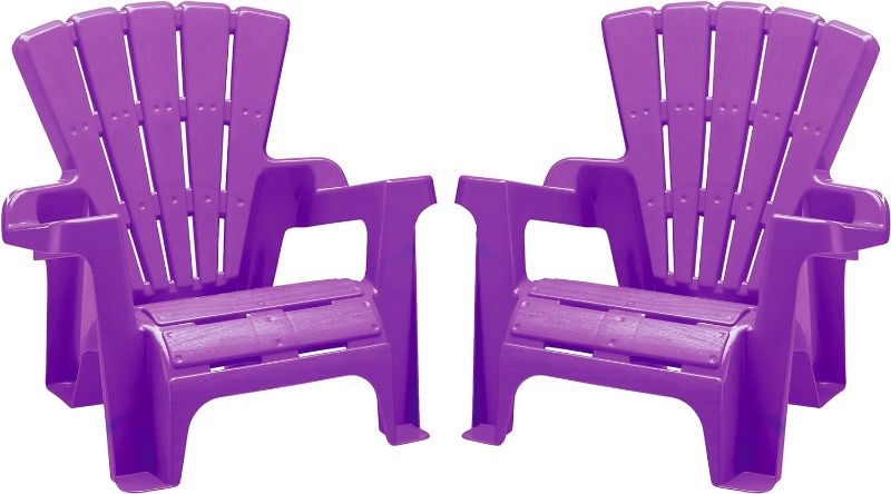 Photo 1 of American Plastic Toys Adirondack purple chairs , Large