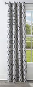 Photo 1 of (**4 of **) allen + roth 95-in Admiral Blackout Curtain Panel