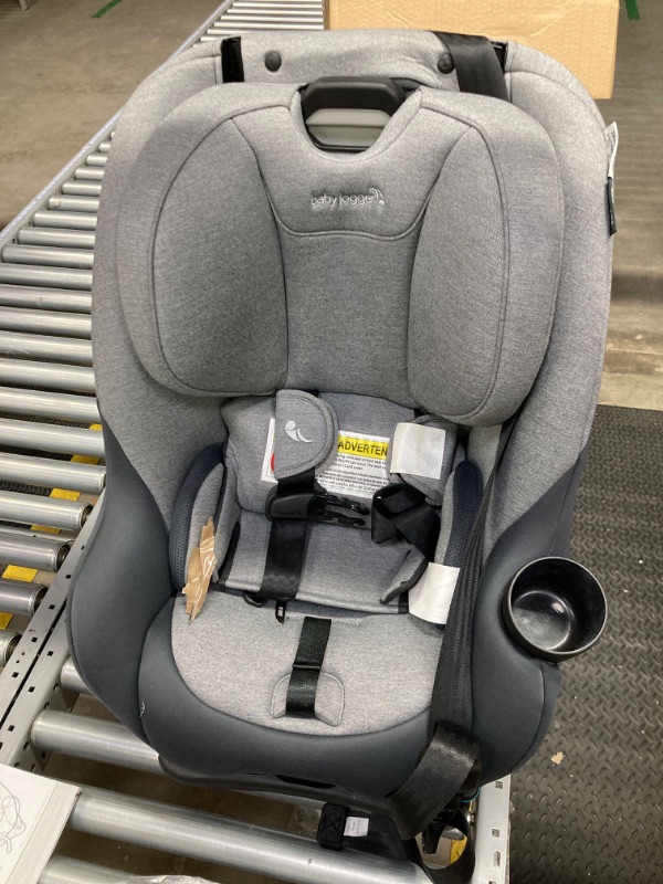 Photo 3 of Baby Jogger City Turn Rotating Convertible Car Seat | Unique Turning Car Seat Rotates for Easy in and Out, Phantom Grey