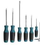 Photo 1 of **(SEE NOTES)***    Tool set, set of screw drivers & long nose pliers.