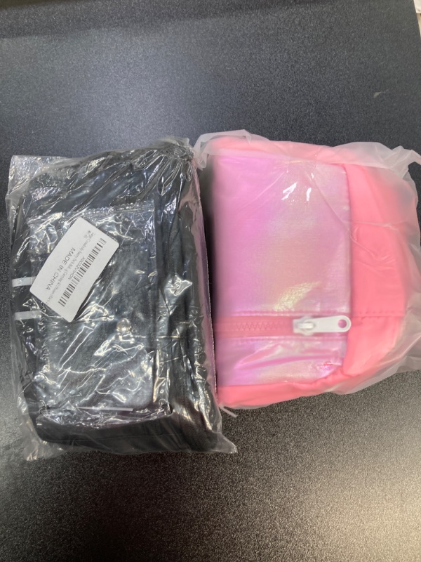 Photo 1 of Fanny Pack Bundle:

Fanny Packs for Women, 2L Cross Body Belt Bag for Women Crossbody with Adjustable Extender Strap, Fashion Waist Packs for Traveling Running Workouts Hiking (Pink) 004-Pink

Large Crossbody Fanny Pack Belt Bag with 4-Zipper Pockets Adju