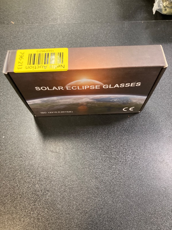 Photo 2 of Solar Eclipse Glasses AAS Approved 2024 (3 Pack+1 Filter Lens) ISO 12312-2:2015(E) & CE Certified, Durable Plastic Eclipse Glasses for Direct Sun Viewing