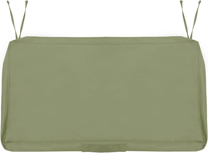 Photo 2 of **(Outdoor 2pk bundle) Faible Poisson Outdoor Cushion Covers, 48 x 18 Inch Water Resistant Bench Cushion Cover with Handle and Anti-Slip Straps Replacement Cushions Covers for Patio Backyard Furniture, Army Green.
80%-85% Garden Shade Cloth, Resistant Mes