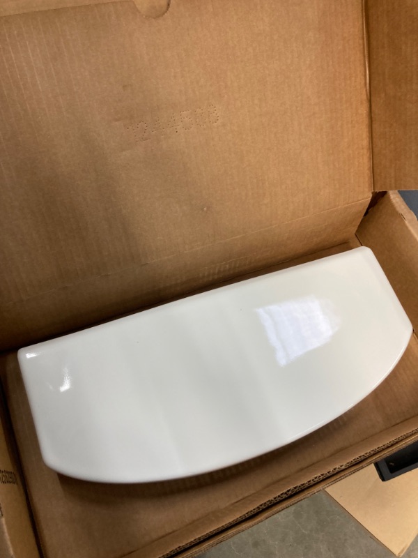 Photo 1 of Kohler 1015867-0 Toilet Tank Cover , White , 18.8 x 8 x 2.1 inches