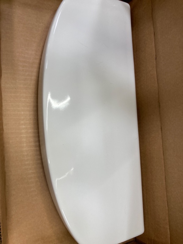 Photo 1 of Kohler 1015867-0 Toilet Tank Cover , White , 18.8 x 8 x 2.1 inches
