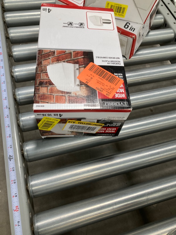 Photo 1 of Everbilt 3571115 Everbilt Wide Mouth Dryer Vent Hood in White