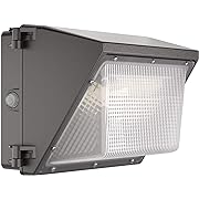 Photo 1 of  90W LED Wall Pack Light with Dusk to Dawn Photocell,12150LM 5000K Outdoor Security Lighting,IP65 Commercial and Industrial LED Wall Lights for Garage 120-277V 400W HID/HPS Equiv.-UL Listed