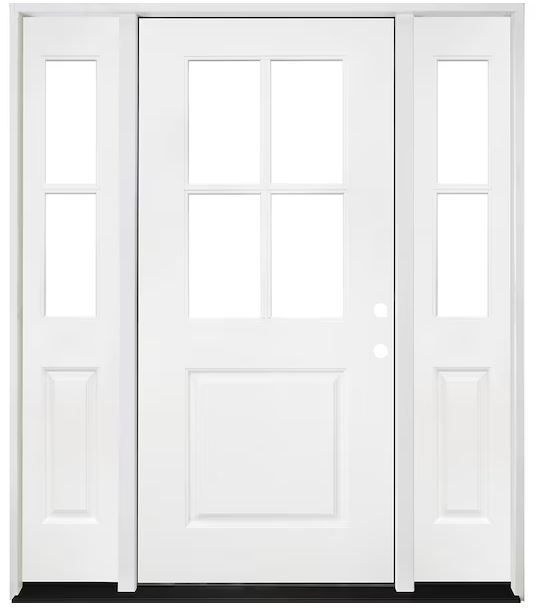 Photo 1 of Legacy Collection Customizable Fiberglass Prehung Front Door
