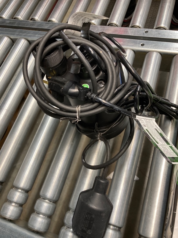 Photo 1 of 1/4 HP Submersible Thermoplastic Sump Pump