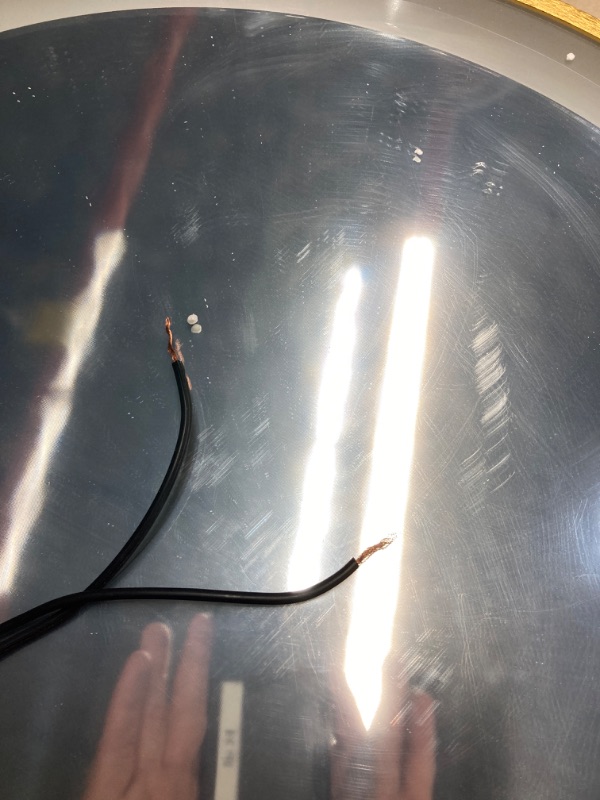 Photo 1 of ARUMMA Gold Bathroom Round LED Mirror with Lights Gold Frame 20 Inch Round Lighted Mirror for Bathroom Wall Round Vanity Lighted Mirrors 3 Color Dimmable Anti Fog Bathroom Light up Smart Circle Mirror