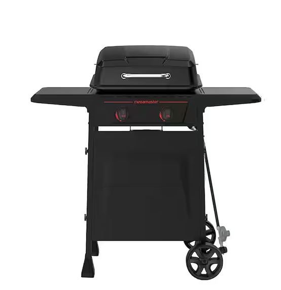 Photo 1 of 2-Burner Propane Gas Grill in Black
