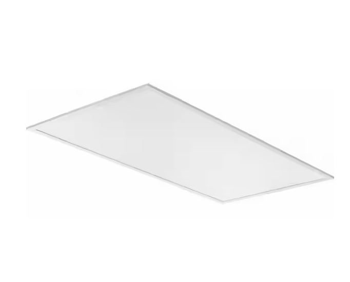 Photo 1 of Contractor Select CPX 2 ft. x 4 ft. White Integrated LED 4692 Lumens Flat Panel Light, 4000K
