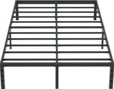 Photo 1 of  JETO Metal Bed Frame-Simple and Atmospheric Metal Platform Bed Frame, 