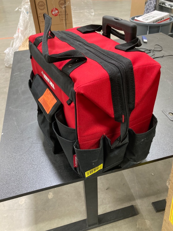 Photo 4 of 18 in. 18 Pocket Rolling Tool Bag