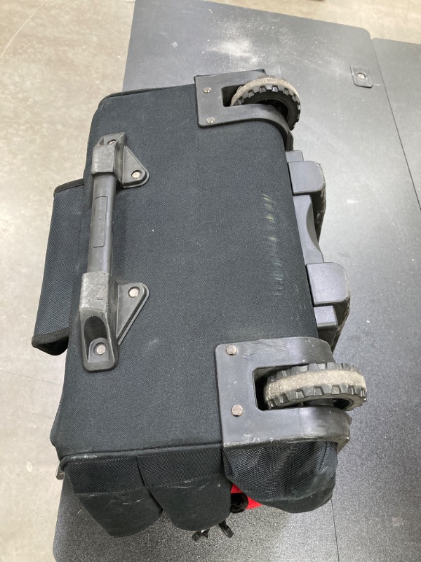 Photo 1 of 18 in. 18 Pocket Rolling Tool Bag