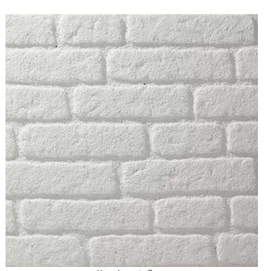 Photo 1 of 0.79 in. x 19.69 in. x 47.24 in. UltraLight Faux Brick White HD Printed Jointless Common Plank (4-Pack)