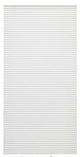 Photo 1 of 
Alabaster Cordless Light Filtering 1 in. Slats Vinyl Mini Blind - 36 in. W x 72 in. L
