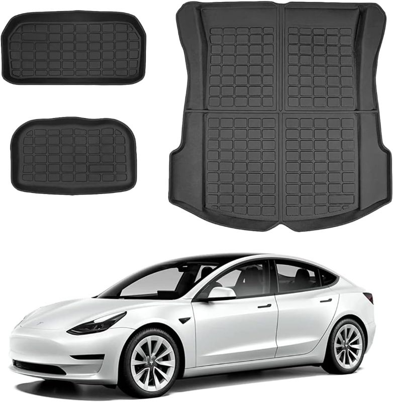 Photo 1 of Tesla Model 3  Front Passenger Liner All-Protection Heavy Cargo Mat *1 MAT ONLY*