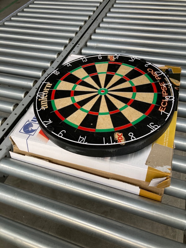 Photo 2 of Unicorn Eclipse Pro Dart Board with Ultra Slim Segmentation – 30% Thinner Than Conventional Boards – For Increased Scoring and Reduced Bounce-Outs