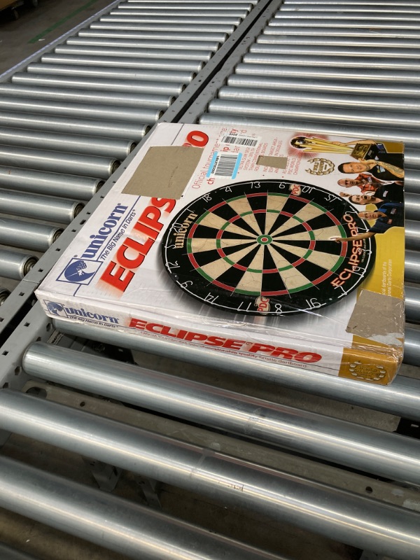 Photo 3 of Unicorn Eclipse Pro Dart Board with Ultra Slim Segmentation – 30% Thinner Than Conventional Boards – For Increased Scoring and Reduced Bounce-Outs