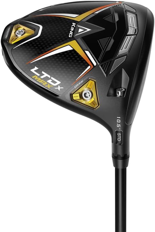 Photo 1 of Cobra Golf 2022 LTDX Max Men's Driver Matte Black-Gold Fusion