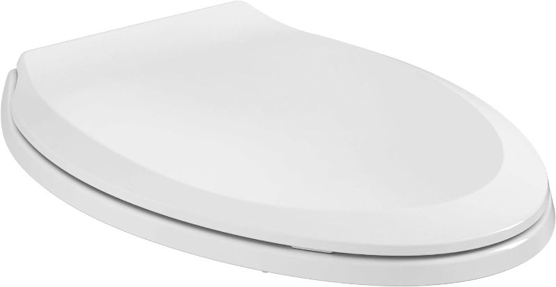 Photo 1 of American Standard 5503A00B.020 Slow Elongated Closed Front Toilet Seat, White