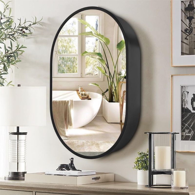 Photo 1 of 24 Inch x 36Inch MOVO Mirror Medicine Cabinet Bathroom Wall Storage Cabinet Mirror Surface Mount Installation