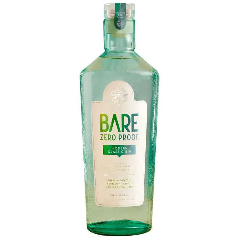 Photo 1 of Bare Zero Proof Non-Alcoholic Modern Classic Gin Non Alcoholic Spirit Virgin Liquor