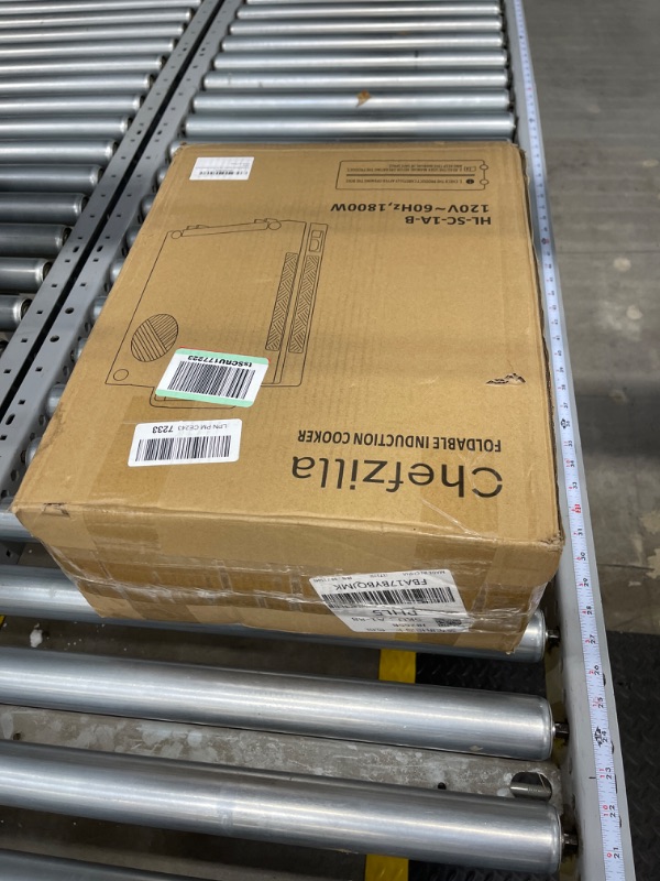 Photo 1 of Chefzilla Foldable 2 Burner Induction Countertop 1800W | Portable Fast Warm-Up Induction Stove | Induction Hot Plate for Cooking Kitchen RV Camping | Induction Cooker Heater (Black)