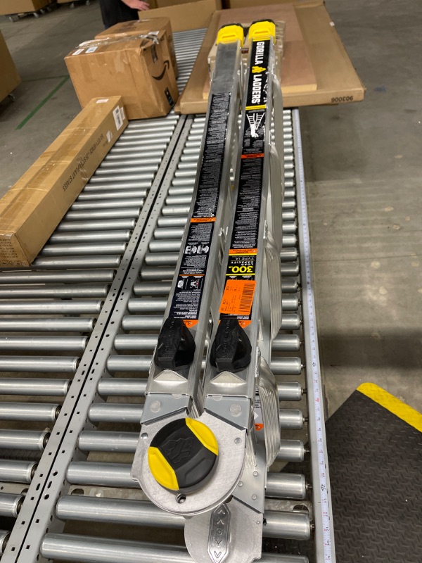 Photo 2 of 18 ft Reach MPXA Aluminum Multi-Position Ladder with Tool Hangers, 300 lbs Load Capacity