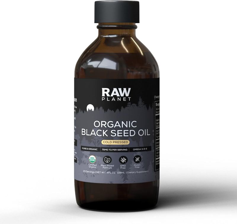 Photo 1 of 12 Pack Raw Planet Black Seed Oil (8oz)