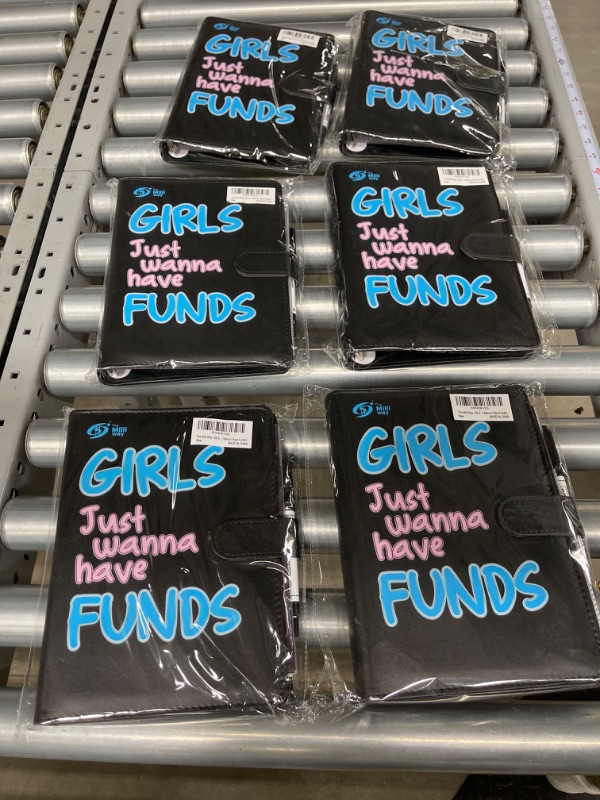 Photo 2 of 6 Pack Girls Just Want to Have Funds Notebook