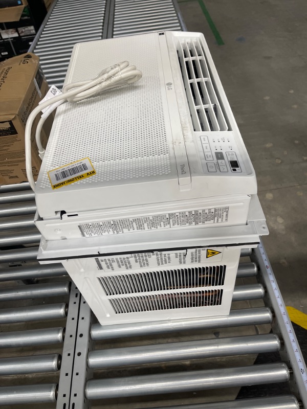 Photo 2 of 12,000 BTU 115V Window Air Conditioner Cools 550 sq. ft. with and Remote in White