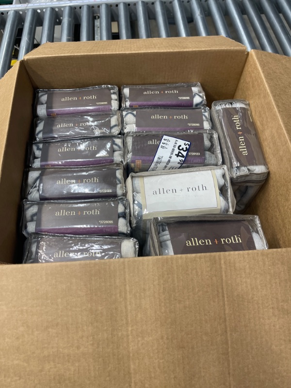 Photo 1 of 12 Pack Allen + Roth Curtain Panel Bundle 