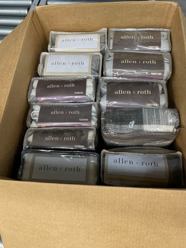 Photo 3 of 11 Pack Allen + Roth Curtain Panel Bundle 