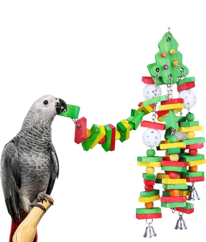 Photo 1 of (4 Pack Bundle) Large Bird Toys for Parrots