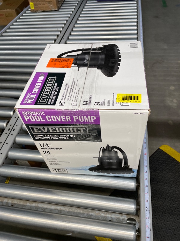 Photo 3 of 1/4 hp Submersible Pool Cover Pump