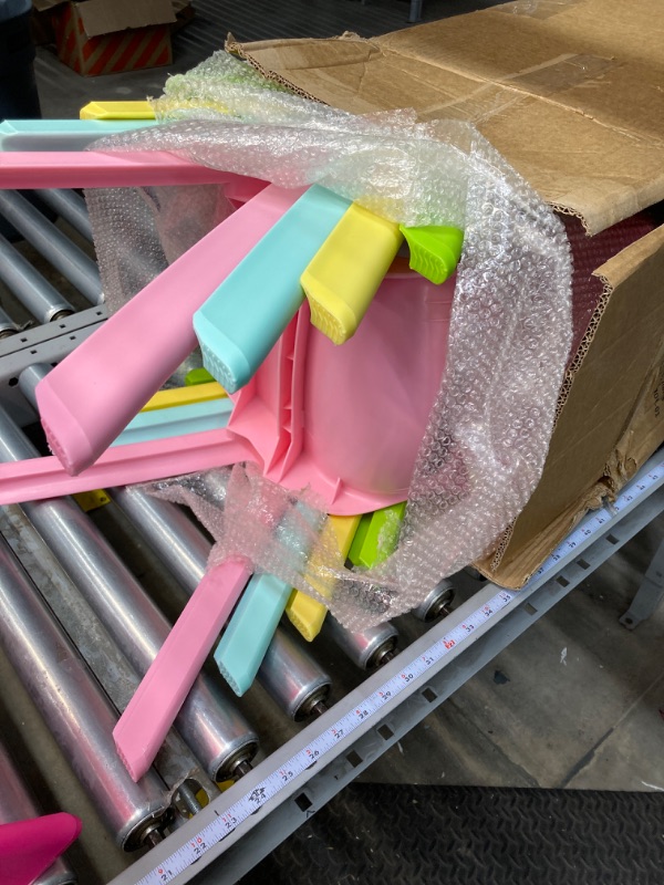 Photo 1 of 5PC COLORFUL PRESCHOOL CHAIRS