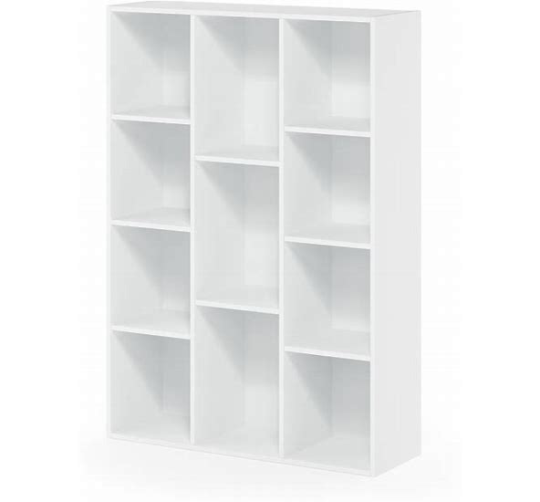 Photo 1 of 11 CUBE REVERSIBLE OPEN SHELF BOOKCASE WHITE/BLUE