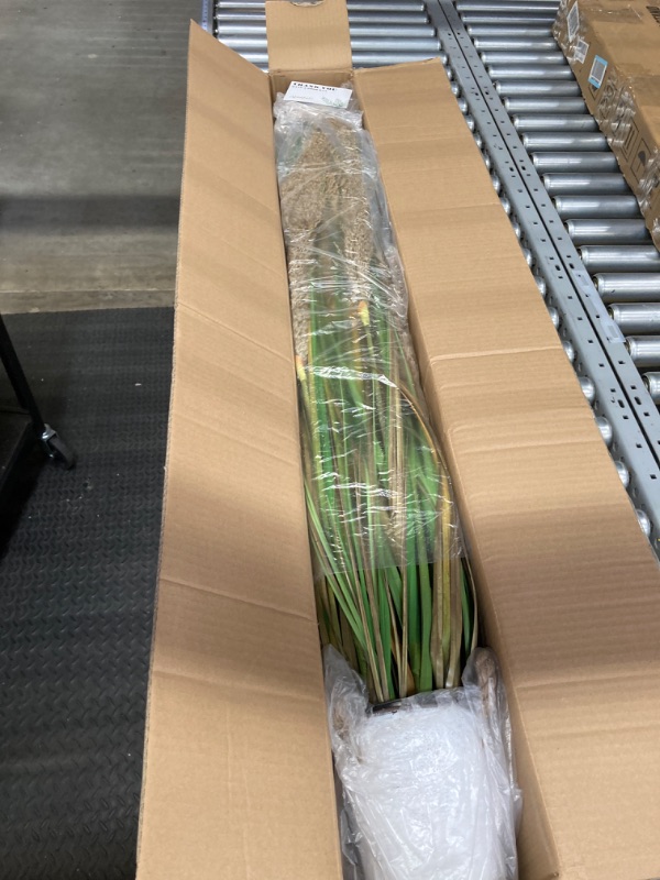 Photo 2 of Alonfala - 43" (1-Pack) Pampas Grass Potted Plants - Artificial Faux Plants Featuring Tall Grass, Home Decor, Housewarming, and New Home Celebration. Elevate with Fake Plants, Ideal for Floor Decor. 43in-1pack 1